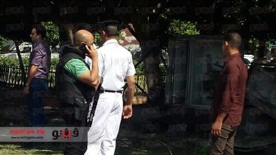 النيابة تنتدب المعمل الجنائي لمعاينة انفجار النزهة