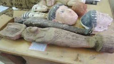 ضبط عصابة «ارجع يا محمد أبوك لقي تماثيل ذهب» في بني سويف