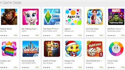 57 لعبة مخفضة من متجر «Google Play» مع خصم 50٪