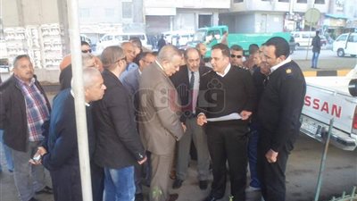 الدالي والهراس يوجهان برفع كفاءة النظافة بميدان الشوربجي (صور)