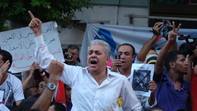 صباحي: لن أغضب من المظاهرات في رئاستي