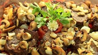 طريقة عمل طاجن اللحم بالمشروم والكريمة من المطبخ التركي