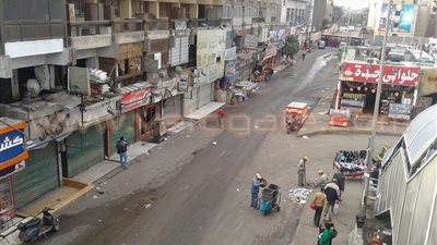 بالصور.. الهدوء يخيم على «شبرا الخيمة ورمسيس»