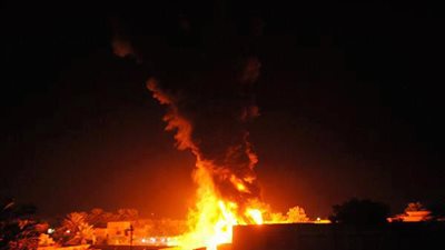 بالفيديو.. بتر ساق مصاب «انفجار عزبة النخل»