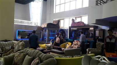 3 ملايين و600 ألف جنيه مبيعات معرض الأثاث في دمياط