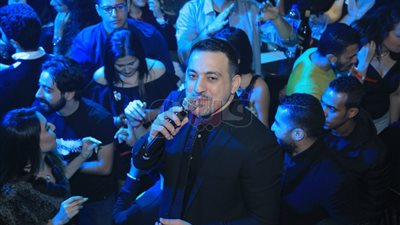 دياب يتألق في حفل رأس السنة بالزمالك (صور)