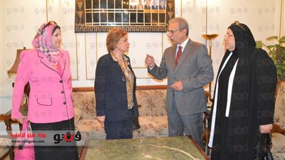 محافظ المنيا يستقبل 