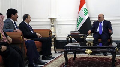 «العبادي» يبحث مع رئيس البرلمان السوري الحرب على الإرهاب