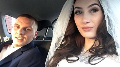 عروس تلد أثناء رقصها في حفل زفافها (صور)