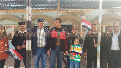 بالصور.. «جمعية سياحة مصر» تحتفل بعيد الشرطة في مدينة نويبع