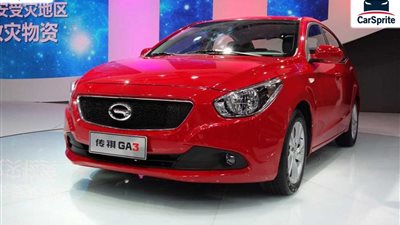 جمارك السيارة «جي آي سي GA3 » موديل 2016