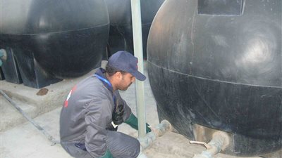 تشغيل محطة لتحلية المياه بالشيخ زويد