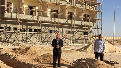 وكيل قوى قنا يتفقد تطوير مركز التدريب المهني بقفط (صور )