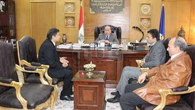 نقل بعض الكليات للمقر الجديد لجامعة دمياط (صور)