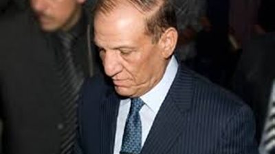 سامي عنان والعصار في عزاء والد 