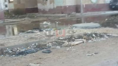 مياه الصرف الصحي تحاصر إسكان مبارك في الإسماعيلية (صور)
