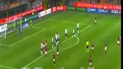 بالفيديو. يونغ يتقدم بالهدف الثانى للميلان في ساسولو