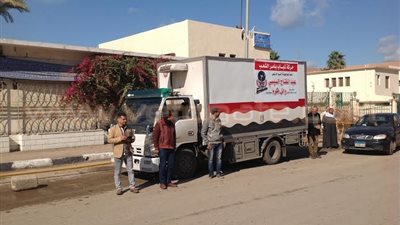 بالصور.. «بأمر الشعب» تجوب قرى الفيوم لبيع اللحوم بأسعار مخفضة