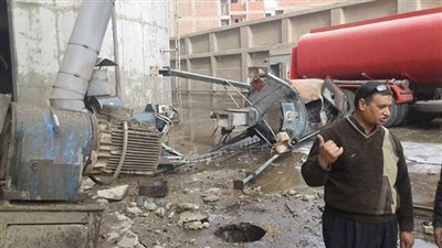 حكمدار الغربية: خطأ بشري وراء انفجار صومعة القمح في طنطا (فيديو)