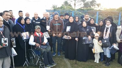 بالصور.. التوءم يشارك أهالي ضحايا أحداث سجن بورسعيد إحياء ذكراهم