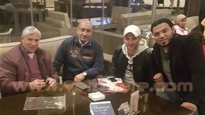 بالصور.. أول ظهور لعبد الظاهر في تدريبات إنبي