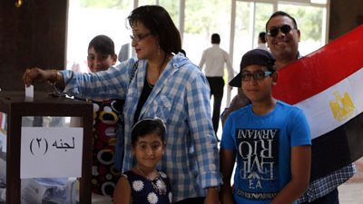 نتائج البحرين: «السيسي» 5305 أصوات.. و«صباحي» 491 صوتا