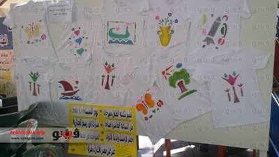بالصور.. هليوبوليس يقيم معرضًا لإنتاجية مكتبة الطفل