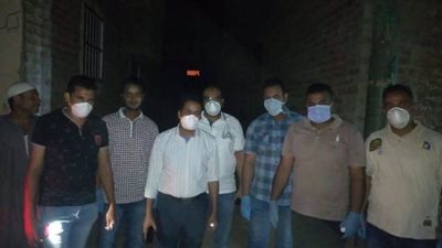 فريق الرصد والمتابعة والطب الوقائي يطبق الإجراءات الاحترازية بقرى أرمنت