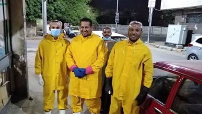 فرق الطب الوقائي تتوجه إلى 3 شوارع في قنا لمتابعة المخالطين