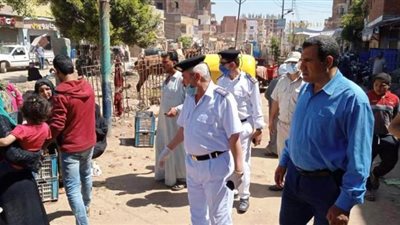 فض 11 سوقا عشوائيا خلال حملات إزالة الإشغالات في الشرقية | صور