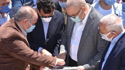 وزيرا الرياضة والإسكان يتفقدان مدينة بورسعيد الجديدة | صور