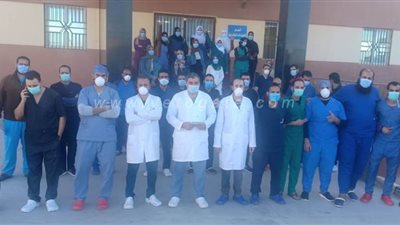 مستشفى النجيلة «90 يوما من الإنجازات».. استقبال 118 حالة وتعافي 86%.. تعقيم شامل ودوري بالأقسام.. والصرح الطبي مستمر كعزل صحي