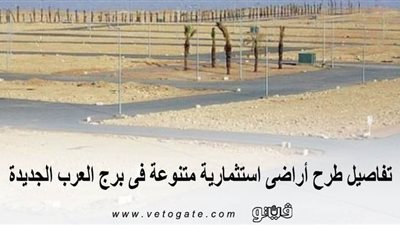 بالأسعار والمساحات.. تفاصيل طرح أراضي استثمارية متنوعة في برج العرب الجديدة