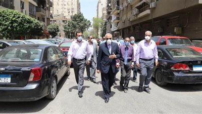محافظ الجيزة يقود أولي حملات فتح الجراجات المغلقة أسفل العقارات بالدقي والعجوزة