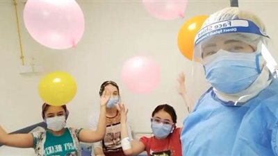 3 أطفال أشقاء مصابين في مستشفى العلمين: 