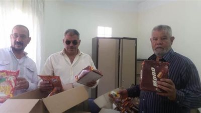 ضبط كميات كبيرة من حلوى الأطفال منتهية الصلاحية ببورسعيد | صور