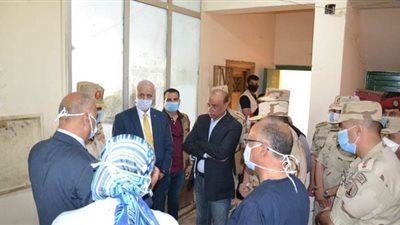 جامعة الإسكندرية تسلم المدن الجامعية بنين للصحة | صور