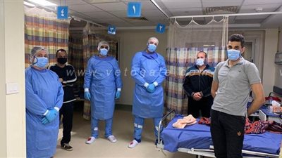 خروج 22 متعافيا من كورونا و54 حالة تحت الرعاية بمستشفى العلمين النموذجي