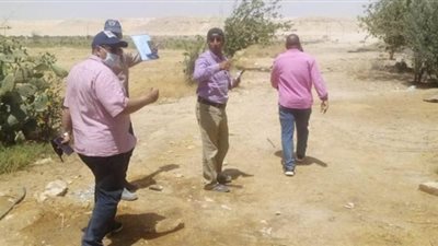 استرداد 440 فدانا من أراضي أملاك الدولة بمركز مطاي في المنيا