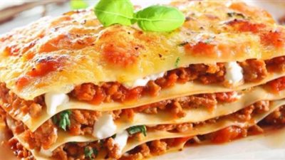 أسهل طريقة لعمل لازانيا باللحمة | فيديو