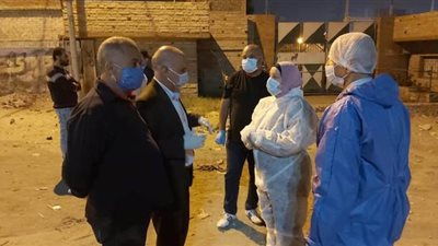 5 سيارات لمكافحة انتشار فيروس كورونا بشبرا الخيمة