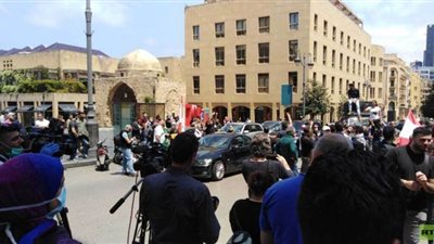 احتجاجات أمام البرلمان وقصر العدل في بيروت | فيديو