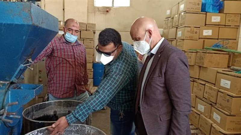 كارثة صحية في مصنع