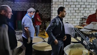 ضبط نصف طن بوظة مجهولة المصدر في سوهاج | صور