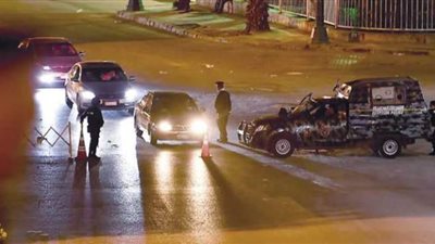 اليوم الـ44 للحظر.. إجراءات مشددة بالشوارع وأكمنة ودوريات على الطرق