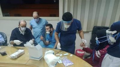 سلبية 18حالة للأطقم الطبية ببنها الجامعي في تحاليل كورونا