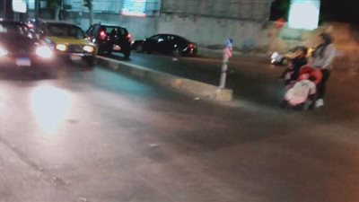 سقوط أمطار خفيفة على الإسكندرية