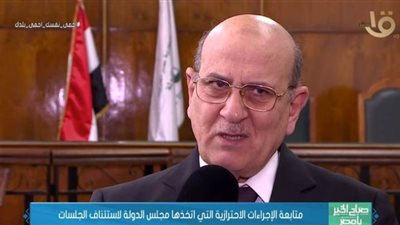 نائب رئيس مجلس الدولة: نلتزم بالإجراءات الوقائية لحماية المواطنين بالمحكمة