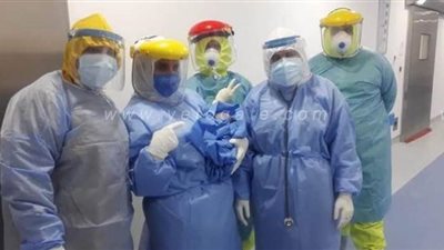 ولادة قيصرية لمصابة بفيروس كورونا داخل مستشفى العجمي بالإسكندرية | صور