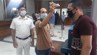 الإجراءات الاحترازية من كورونا لتنظيم العمل بمحاكم مجلس الدولة | صور